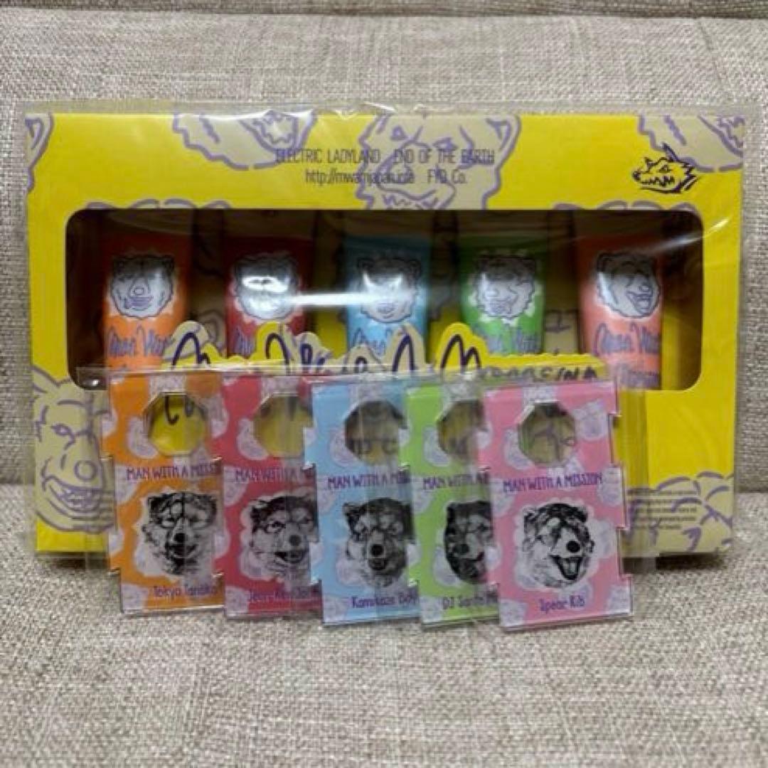 ★マンウィズ　MAN WITH A MISSION ハンドクリーム　クリーム立て