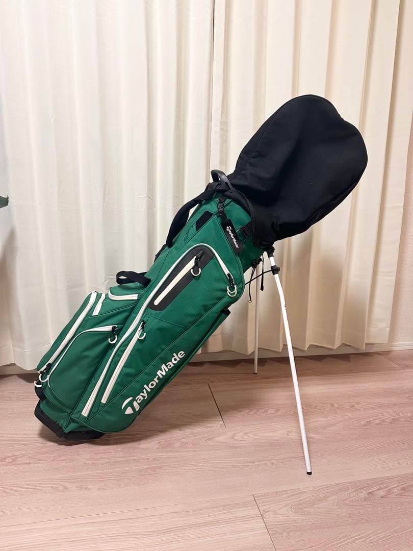 【美品】TaylorMade スタンド式ゴルフバッグ グリーン【男女兼用】 楽天市場】テーラーメイド キャディバッグ（カラーグリーン）（ゴルフ