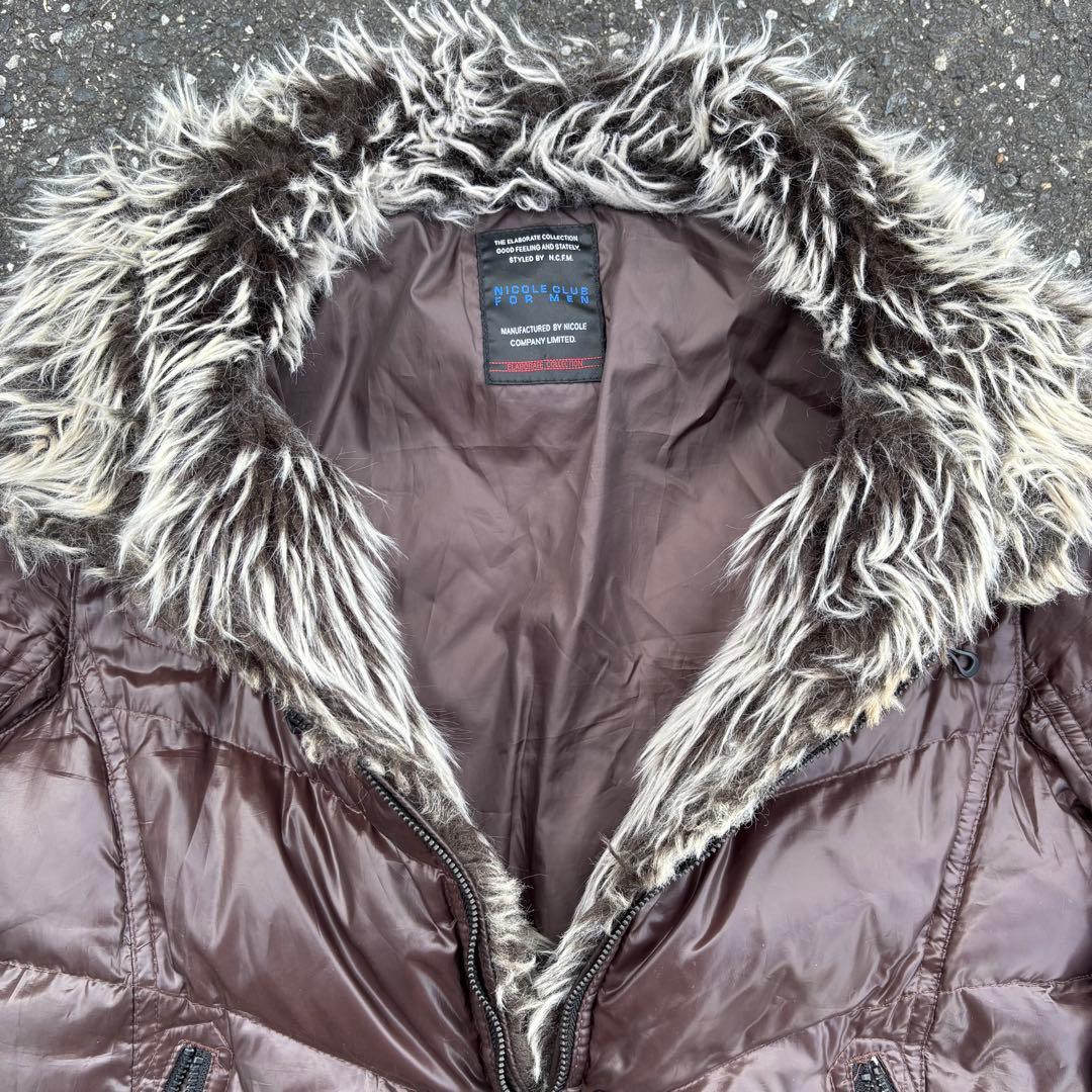 fur jacket grunge 裏原お兄平成ファーpunk グランジ