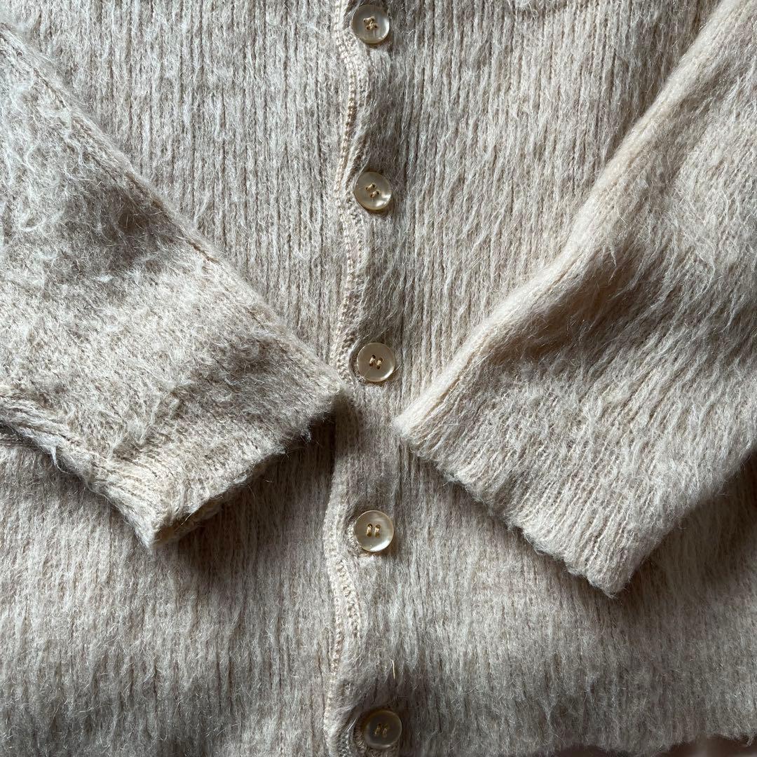 ぷ*ょ様 60s モヘアカーディガン Brentwood mサイズ 毛足長め