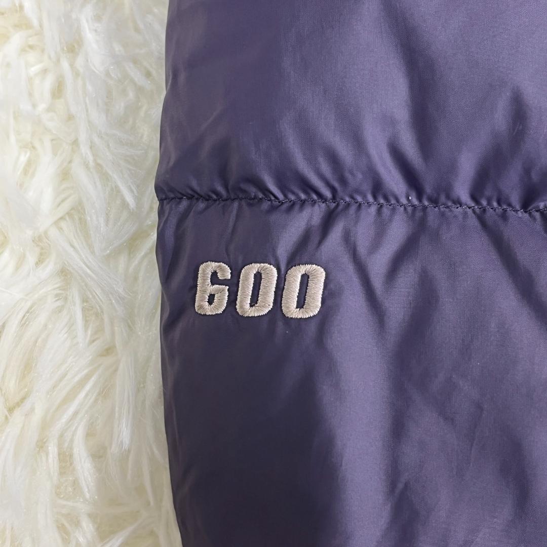 《美品》ザノースフェイス ロングダウン 600フィル パープル レディース L