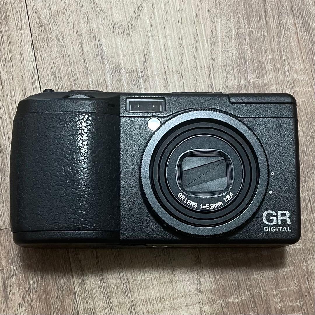 RICOH GR DIGITAL 初代 +GW-1,GH-1(ワイコン)セット - メルカリ