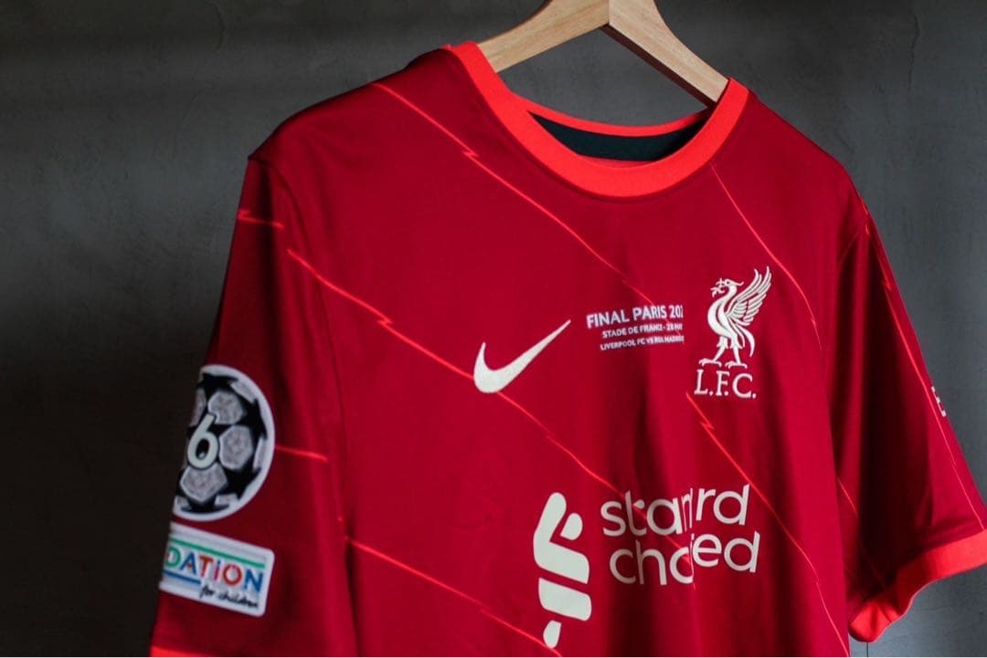 リバプール 21/22 ユニフォーム ホーム 正規品 ジョーダン