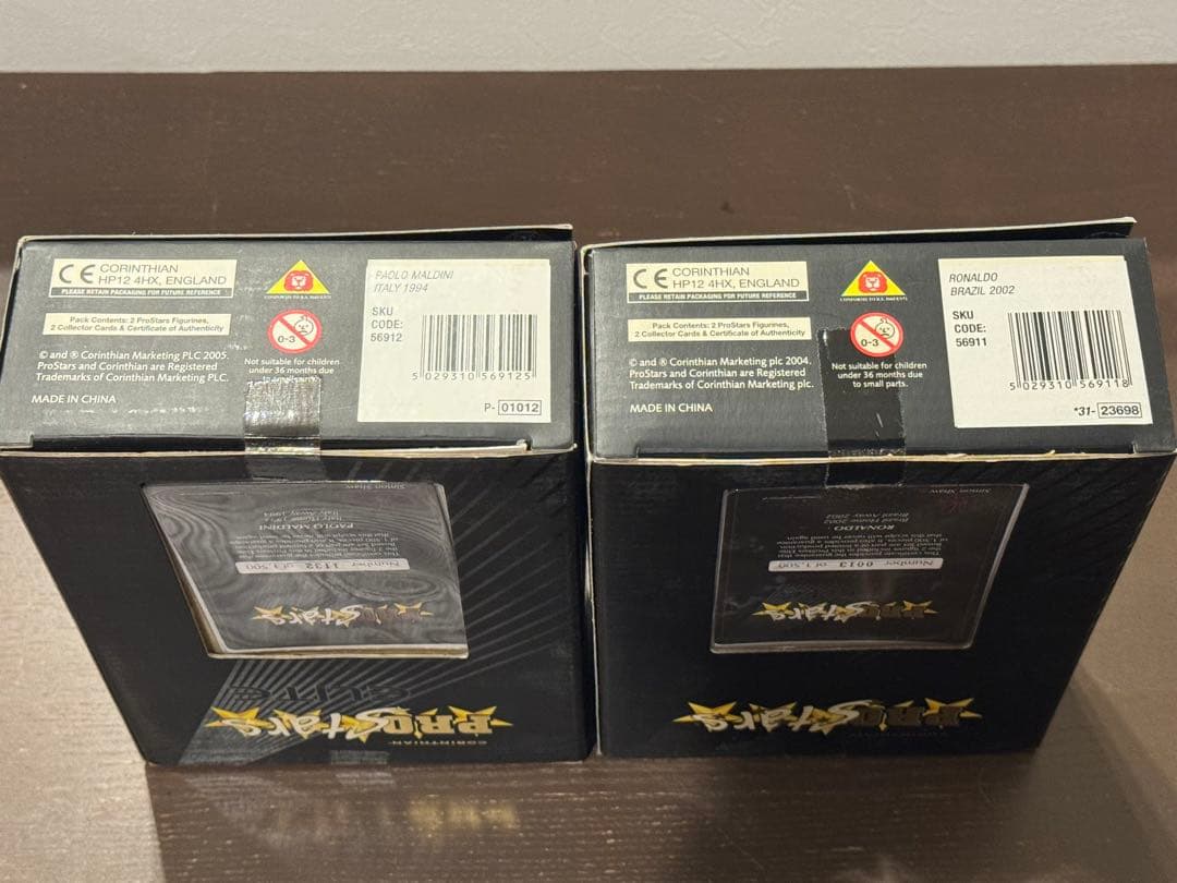 コリンシアン プロスターズ エリート ロナウド マルディーニ 2個セット