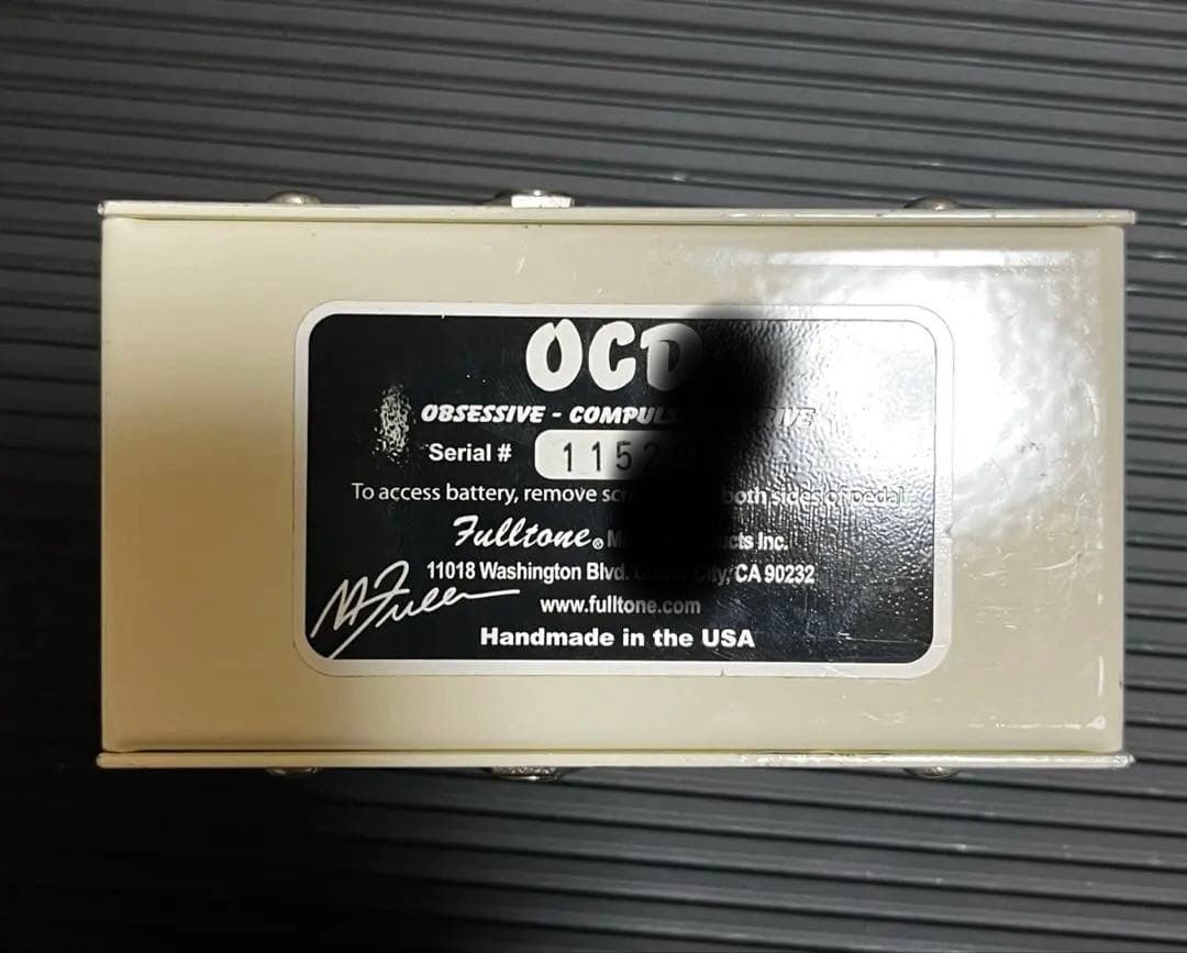 Fulltone OCD v1.3 生産終了・動作良好／美品 - メルカリ
