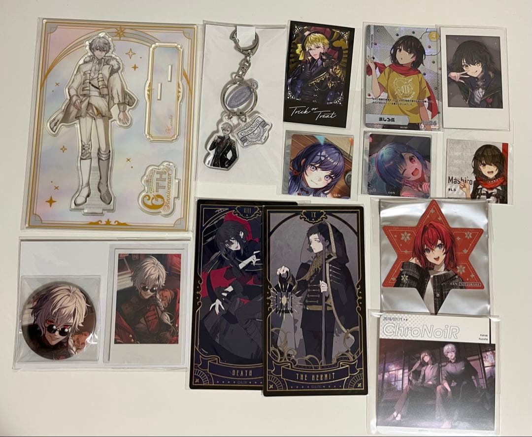 にじさんじ 葛葉 誕生日バースデーチェキ缶バッジ タロット 特典