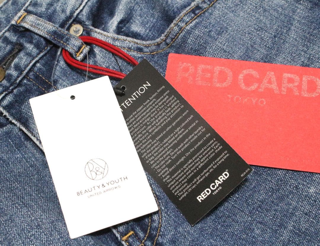 未使用 RED CARD × BEAUTY&YOUTH 別注 FUNK デニム - メルカリ