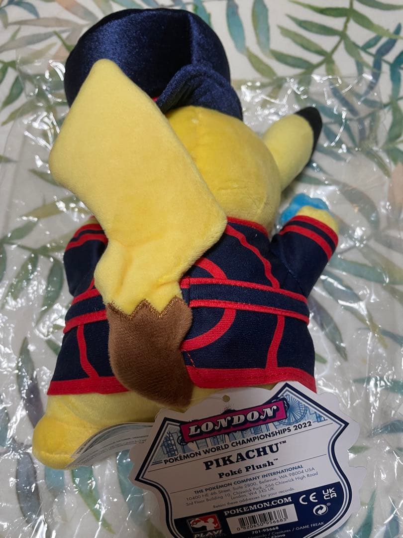 ポケモンWCS2022 ロンドン 限定 ピカチュウ　ぬいぐるみ
