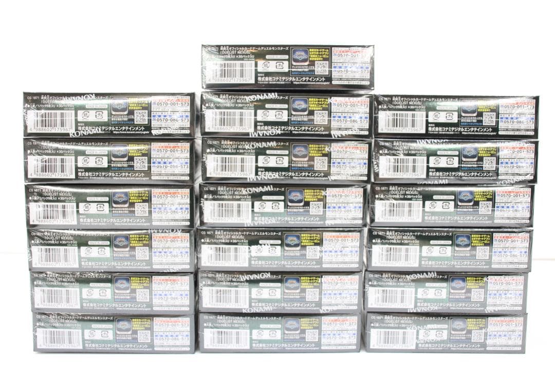 未開封 遊戯王 DUELIST NEXUS 19BOX 37-MY0927-01