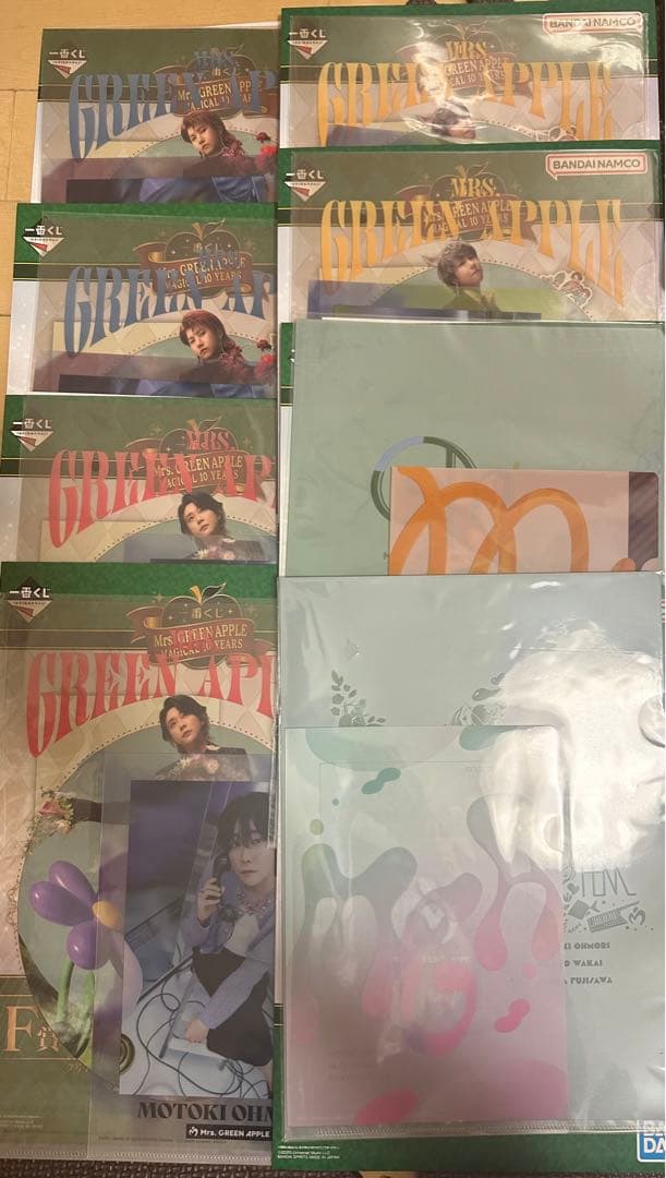 一番くじ Mrs. GREEN A賞 B賞C賞 4種 D賞5種E賞 F賞