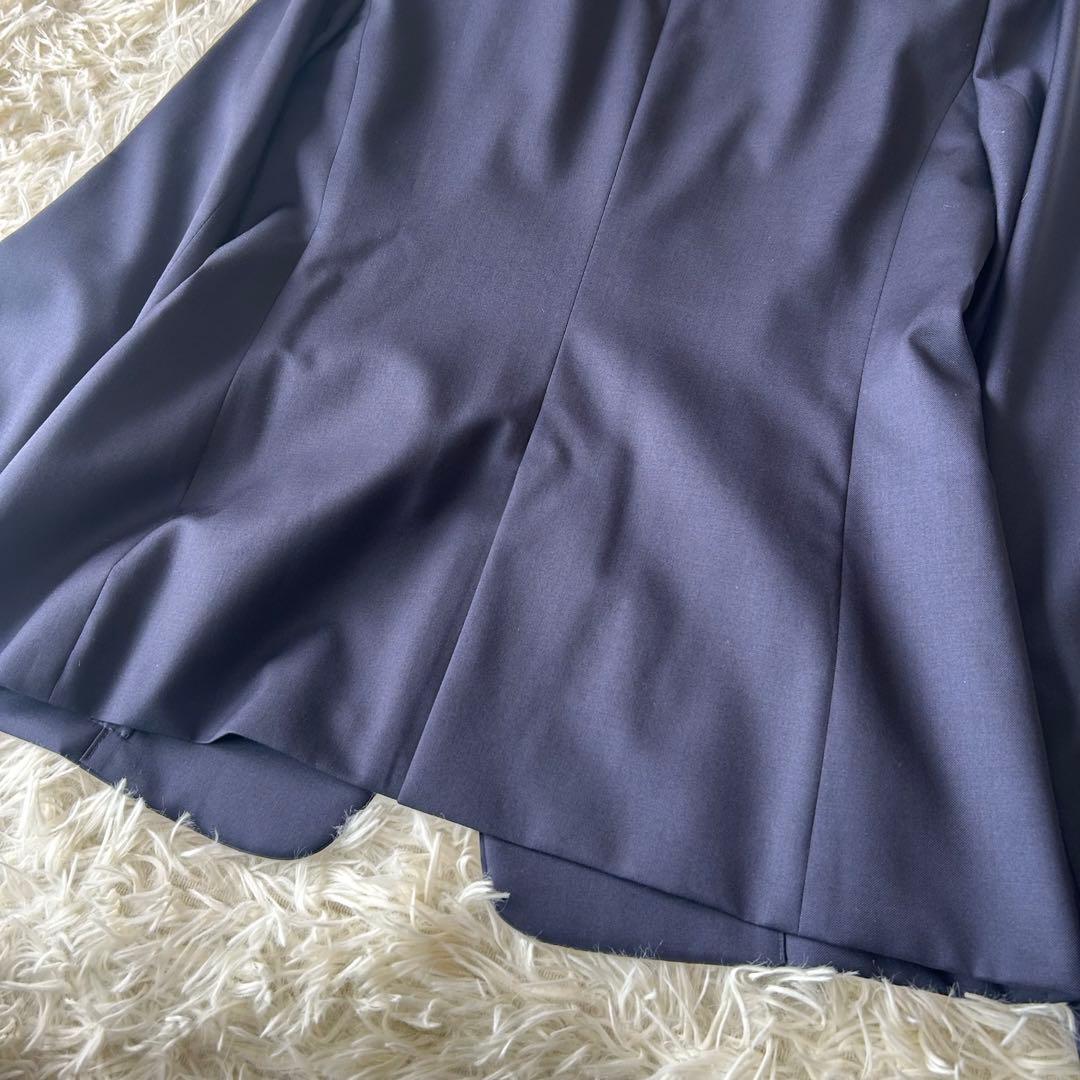 美品 近年モデル ユナイテッドアローズ ノーカラーパンツセットアップ