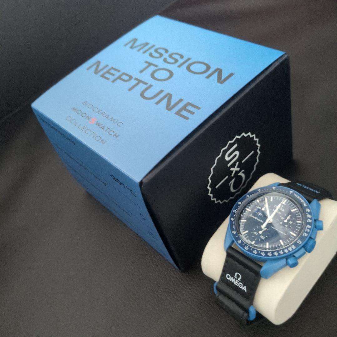 25年8月17日購入 オメガ スウォッチ ムーンスウォッチ ネプチューン