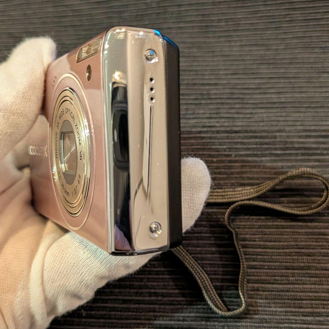 動作品 平成レトロ Nikon COOLPIX S640 ピンク 元箱付き - メルカリ