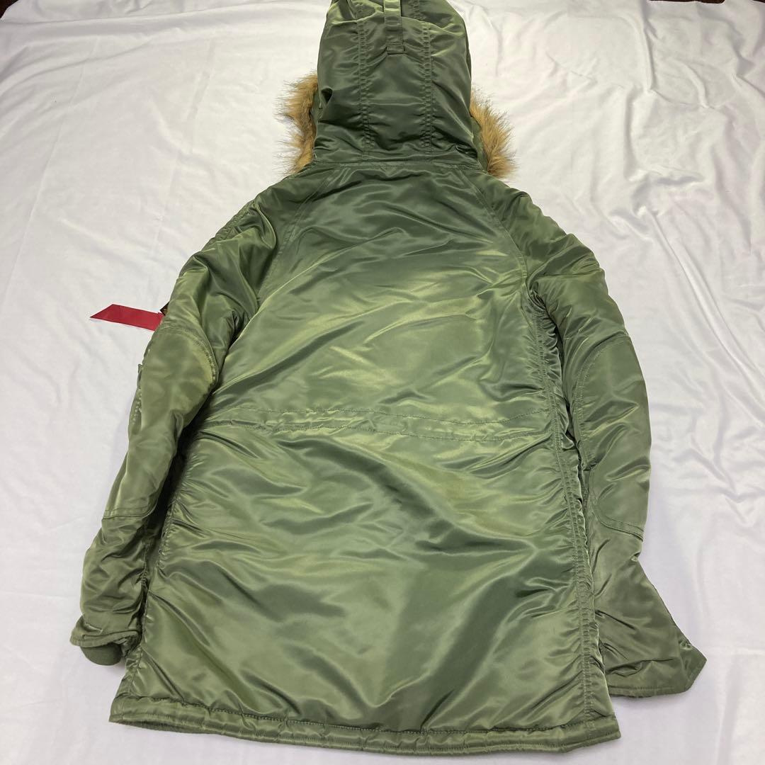 美品】アルファインダストリーズ セージグリーン N3B フライト