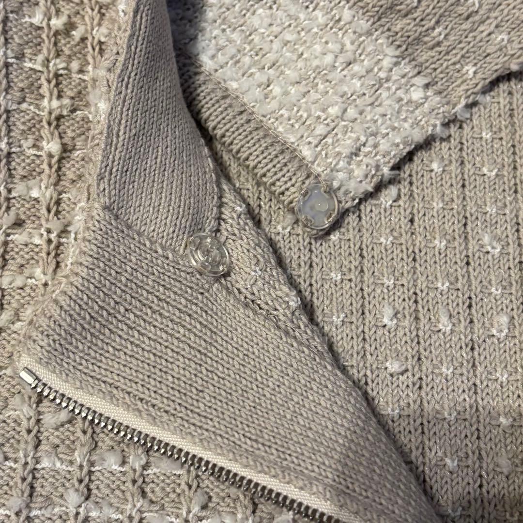 未使用】フォクシー・ツーウェイニットジャケット Eileen 40サイズ