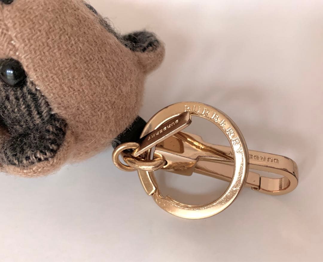 BURBERRY テディベア トーマス キーホルダー キーチャーム キーリング