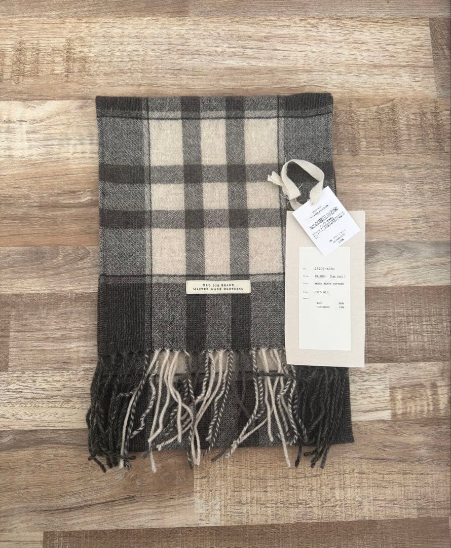 old joe オールドジョー マフラー ストール チェック 25AW - メルカリ