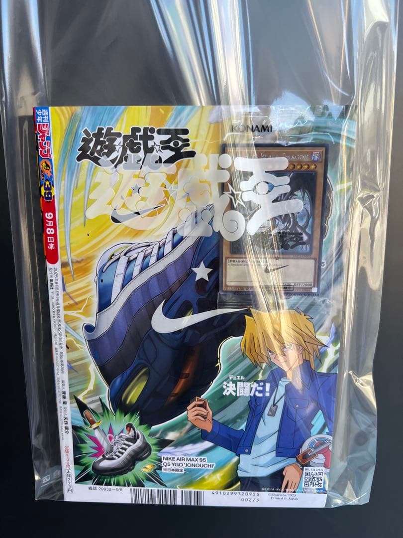 遊戯王× nike限定プロモ レッドアイズ・ブラックドラゴンシークレット