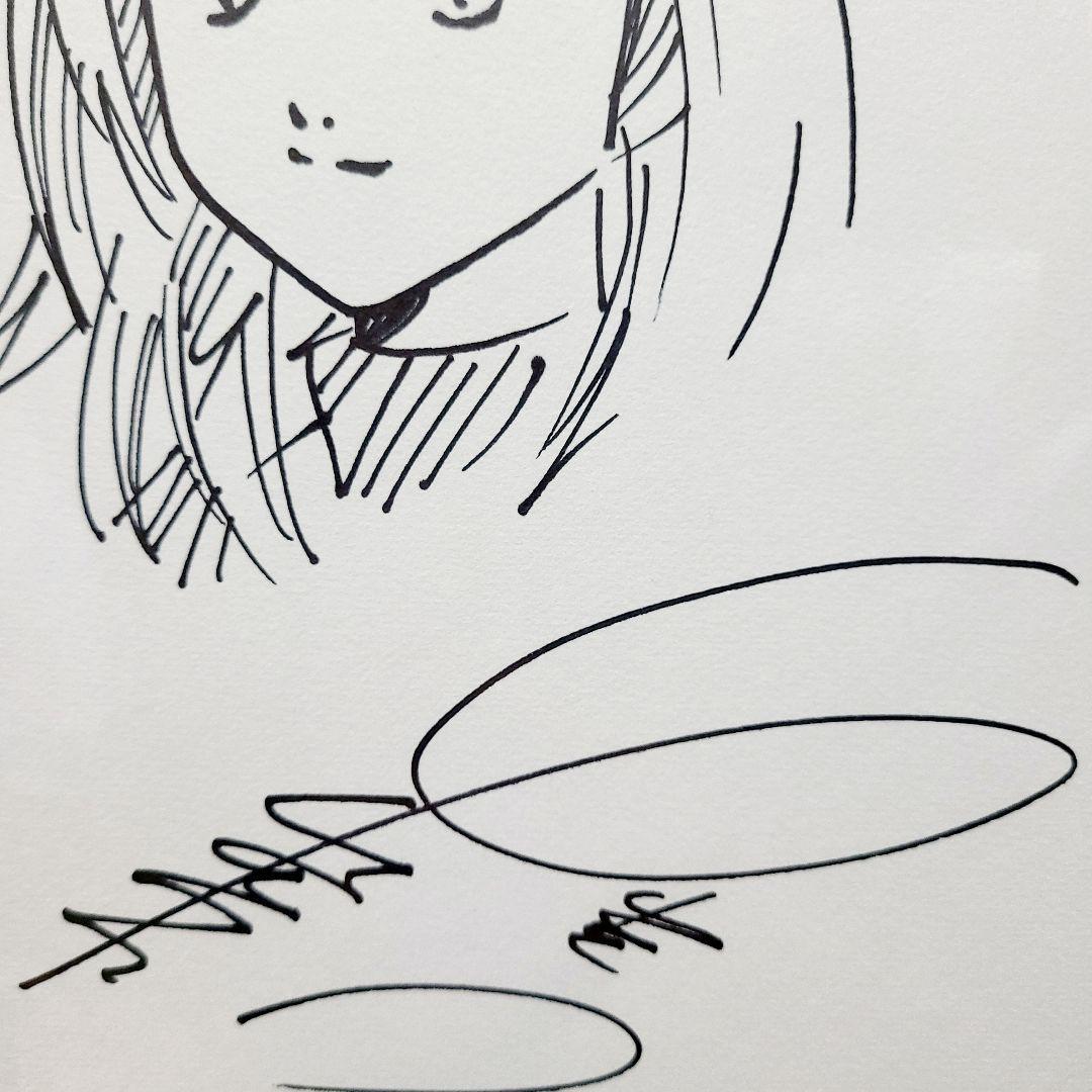 I\"sアイズ 葦月伊織イラスト 直筆サイン色紙