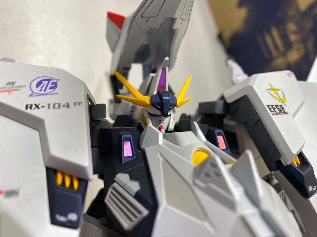 へ*ろ様 HG XI ガンダム、ペーネロペー 2体セット　全塗装　閃光のハサウェ