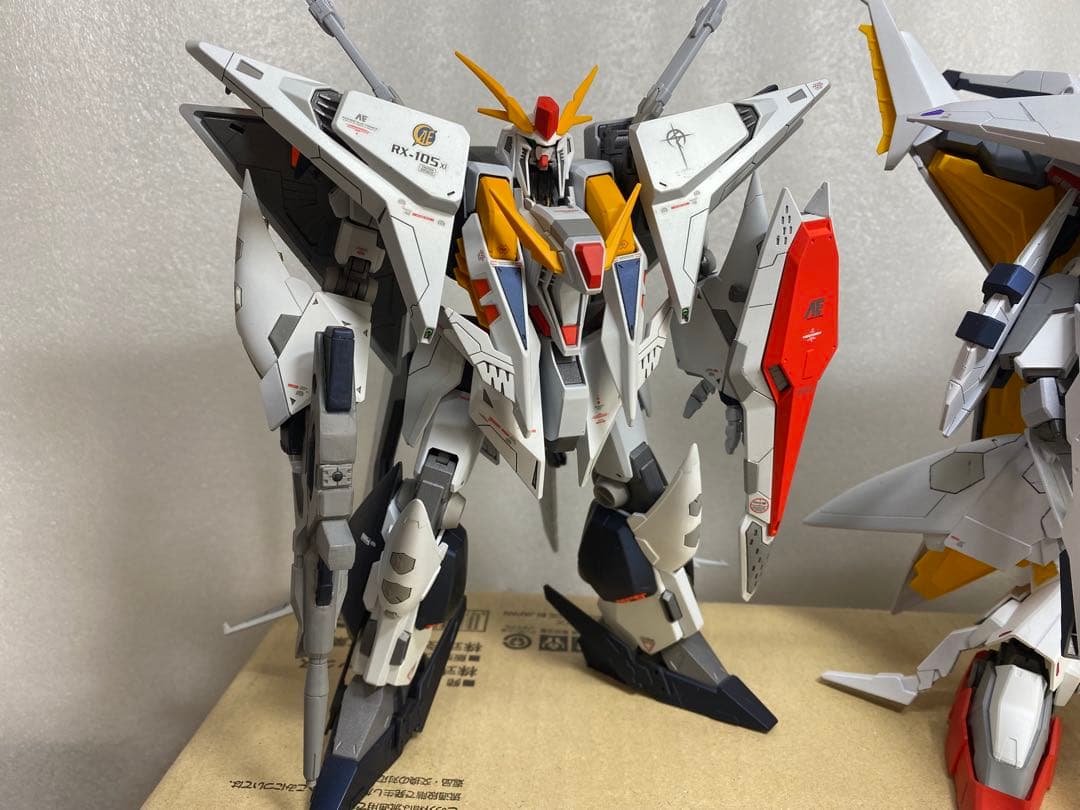 へ*ろ様 HG XI ガンダム、ペーネロペー 2体セット　全塗装　閃光のハサウェ