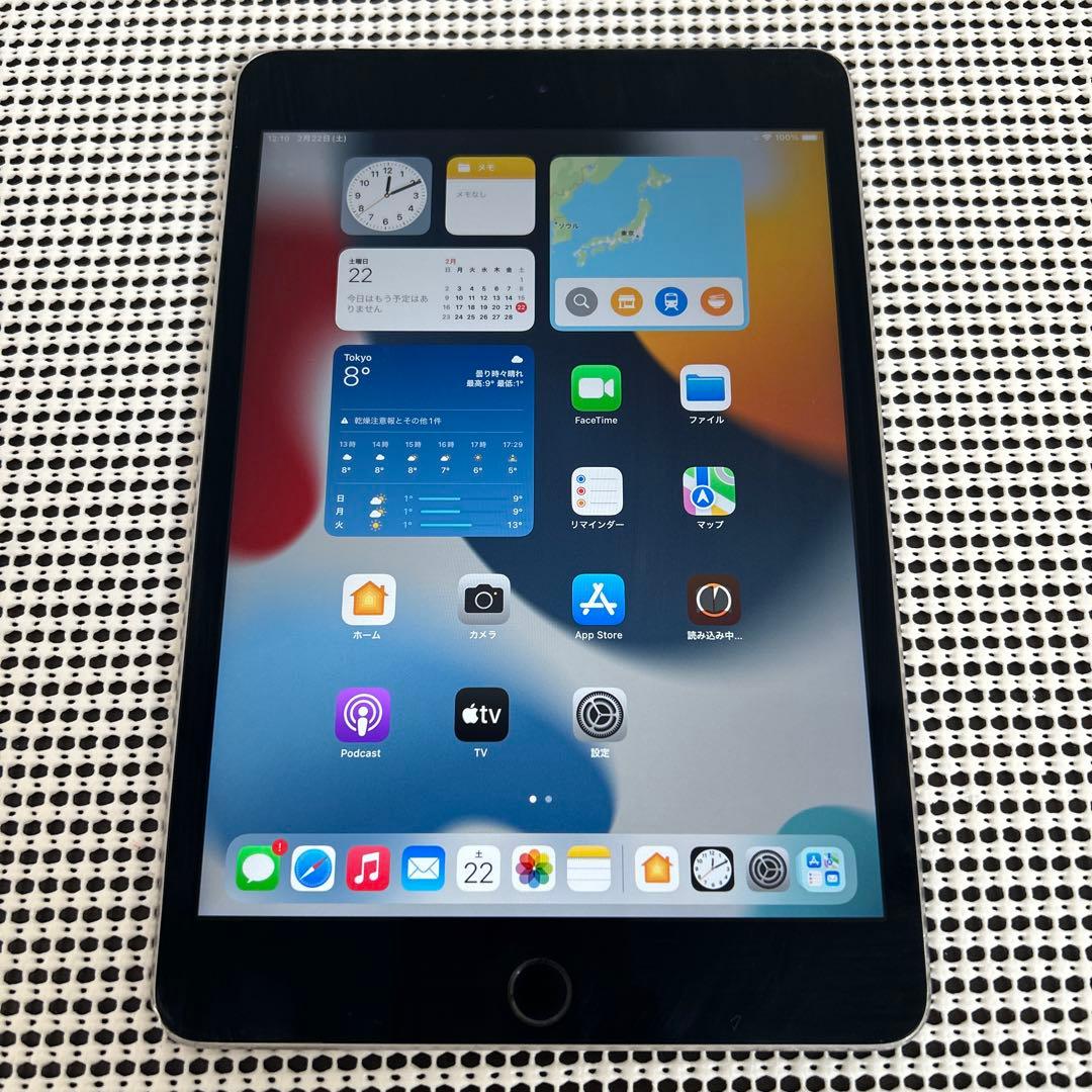 507【早い者勝ち】電池最良好☆iPad mini4 128GB SIMフリー☆