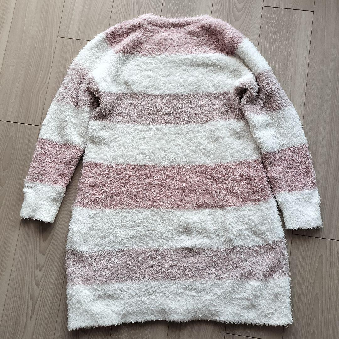 gelato pique ジェラートピケ ワンピース ピンクボーダー - メルカリ