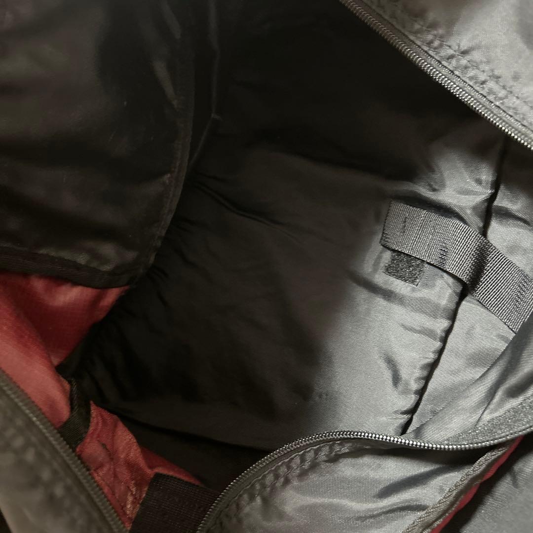 old L.L.Bean バーガンディ　メッセンジャーバッグ　古着　90s