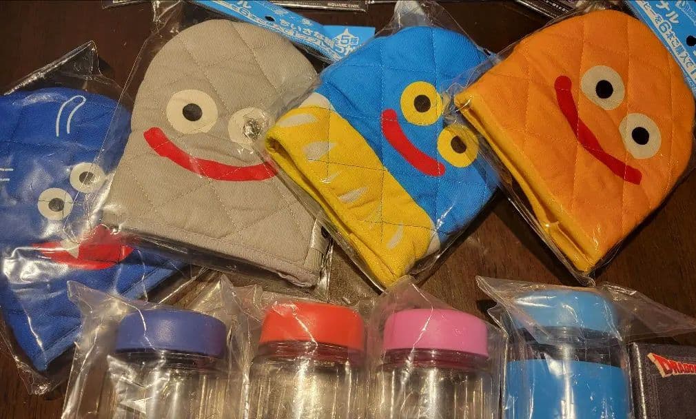 ドラゴンクエストふくびき所スペシャル 各賞含むさいご賞セット+鍋つかみ(ミトン)