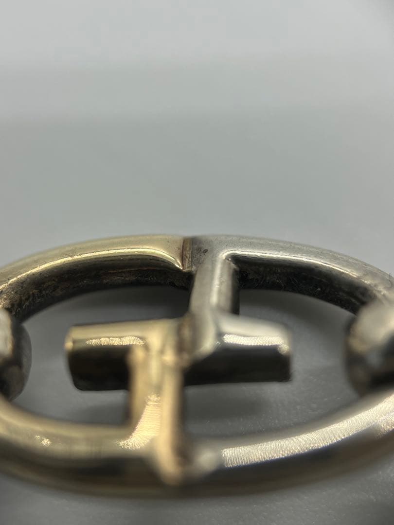 グッチ オールドグッチ Gリンク ネックレス SV YG コンビ 希少 - メルカリ