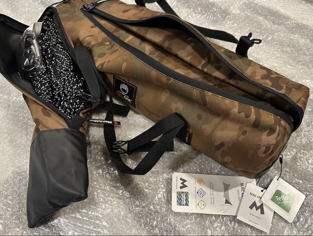 マックワン タープM ポール ロールケース セット 新品未使用