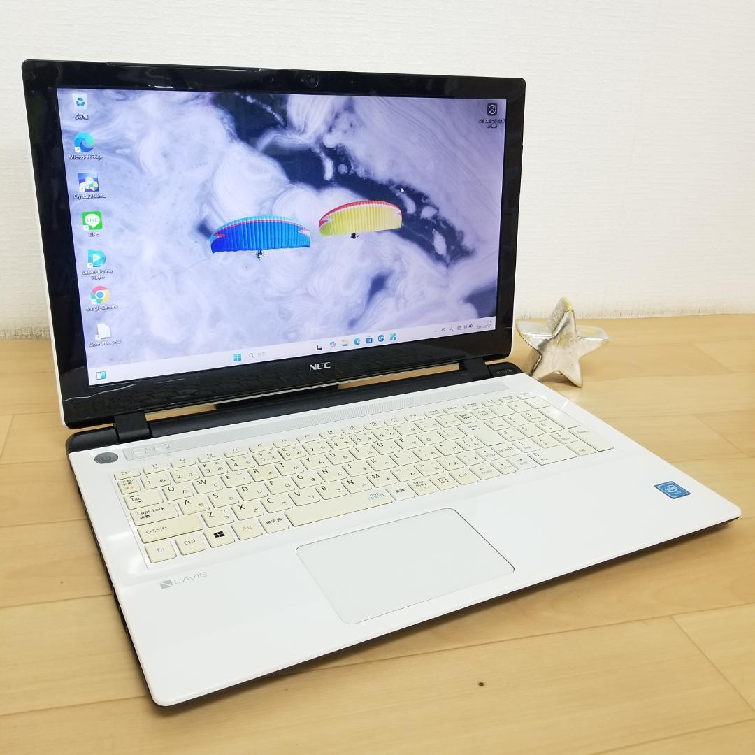 期間限定 新品SSD Win11 DVD再生可ノートPC NEC (E1238) 中古良品ノートパソコン NEC NS150/G Windows11+office Celeron/新品