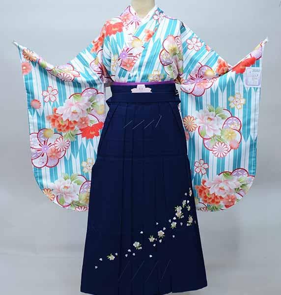 袴フルセット ジュニア用へ直し 135～150cm 袴変更可能 NO36868 - メルカリ