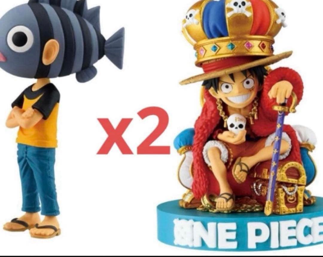 ONE PIECE ベースショップ ワールドコレクタブルフィギュア 2種2セット