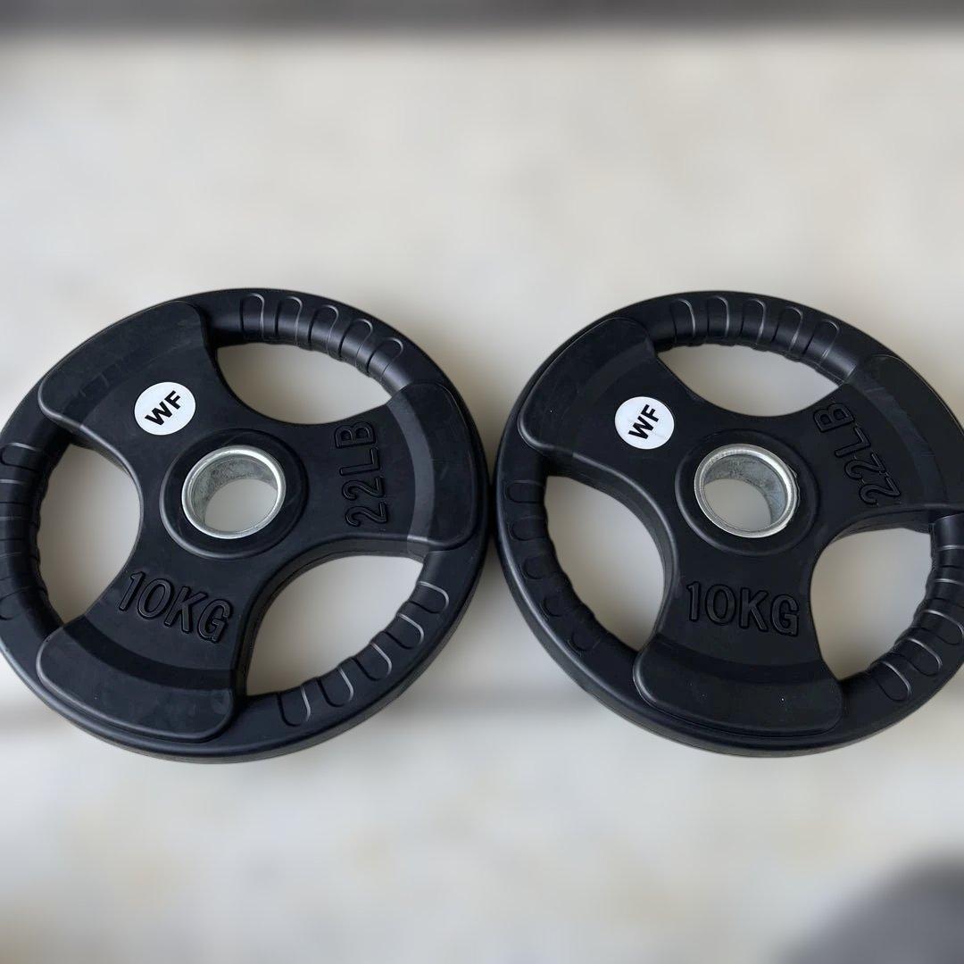 オリンピックプレート WF 10kg 2枚組 径50mm - メルカリ