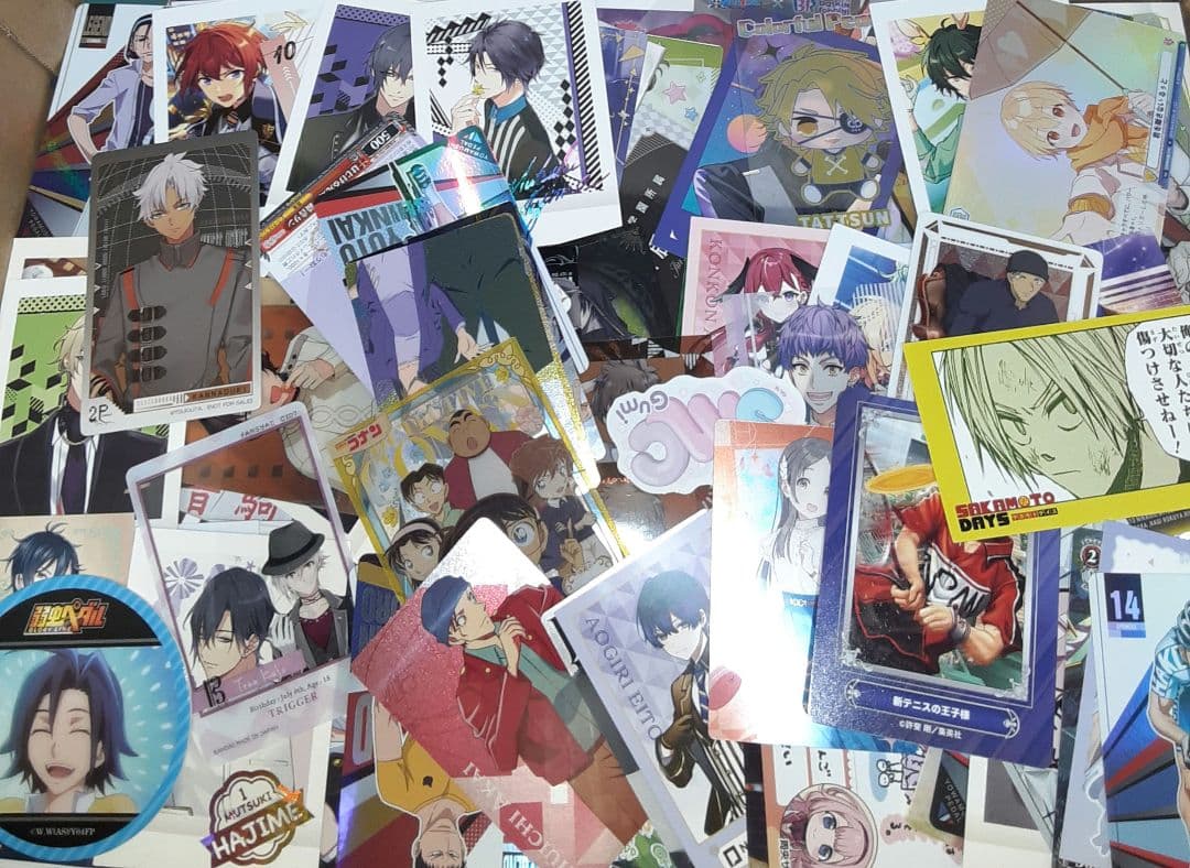 アニメグッズ シール・カード 大量 まとめ売り 1200点