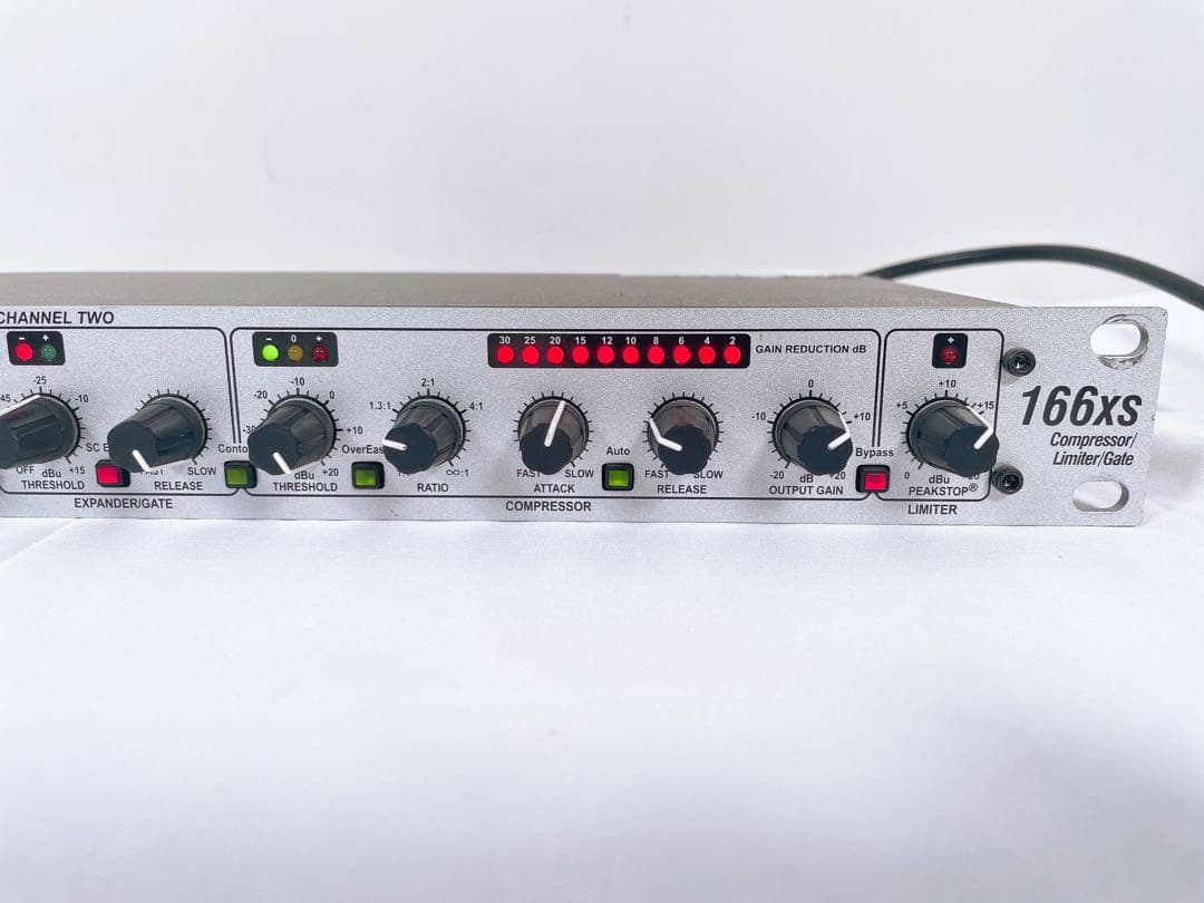 良品】 dbx 166xs ステレオ コンプレッサー リミッター ゲート