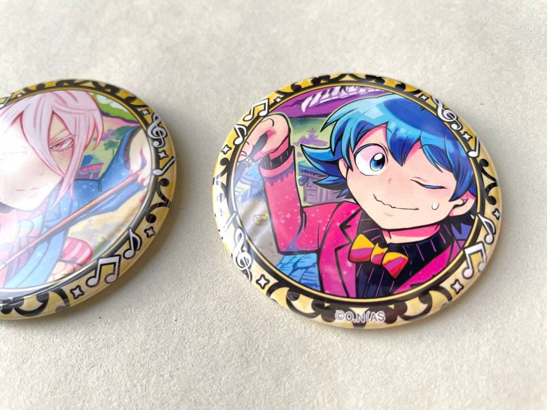 魔入りました！入間くん カラオケの鉄人コラボ 缶バッジ クララ2点