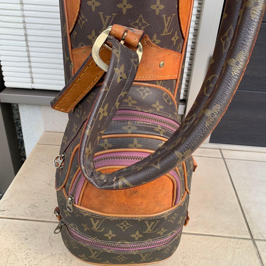 中古品 LOUIS VUITTON ルイ・ヴィトン ゴルフ キャディーバッグ - メルカリ