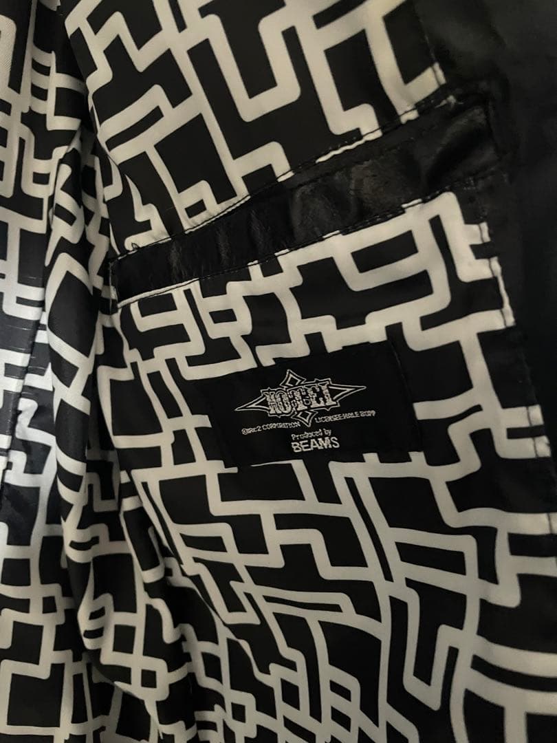 布袋寅泰 × BEAMS 限定 コラボ レザージャケット G柄 L - メルカリ