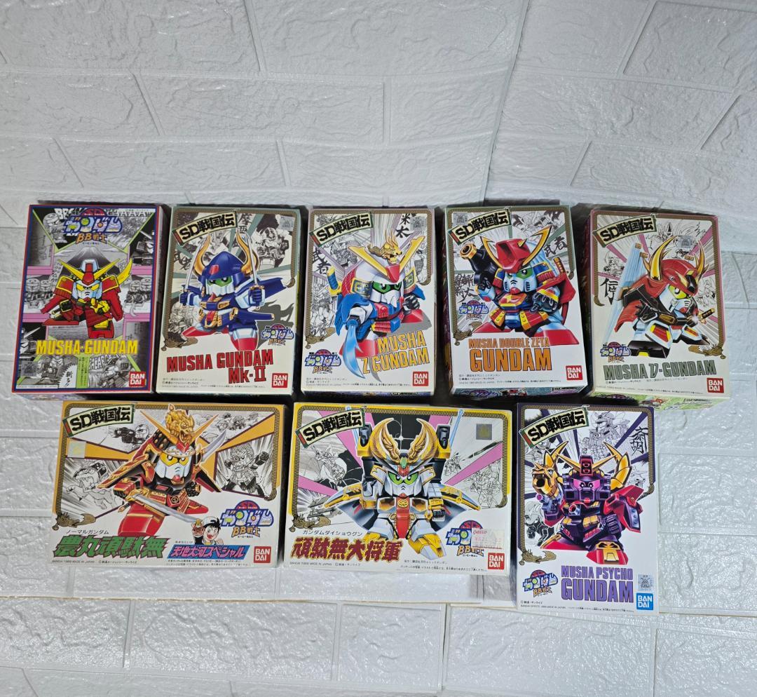 バンダイ SDガンダム BB戦士 武者7人衆＋2代目頑駄無大将軍セット売り
