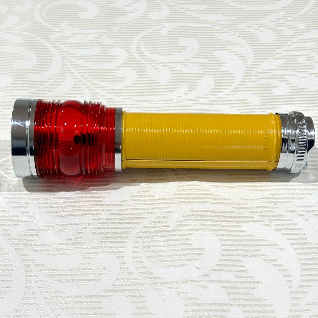 昭和レトロ ナショナル National FF-142C 懐中電灯 黄/赤 - メルカリ