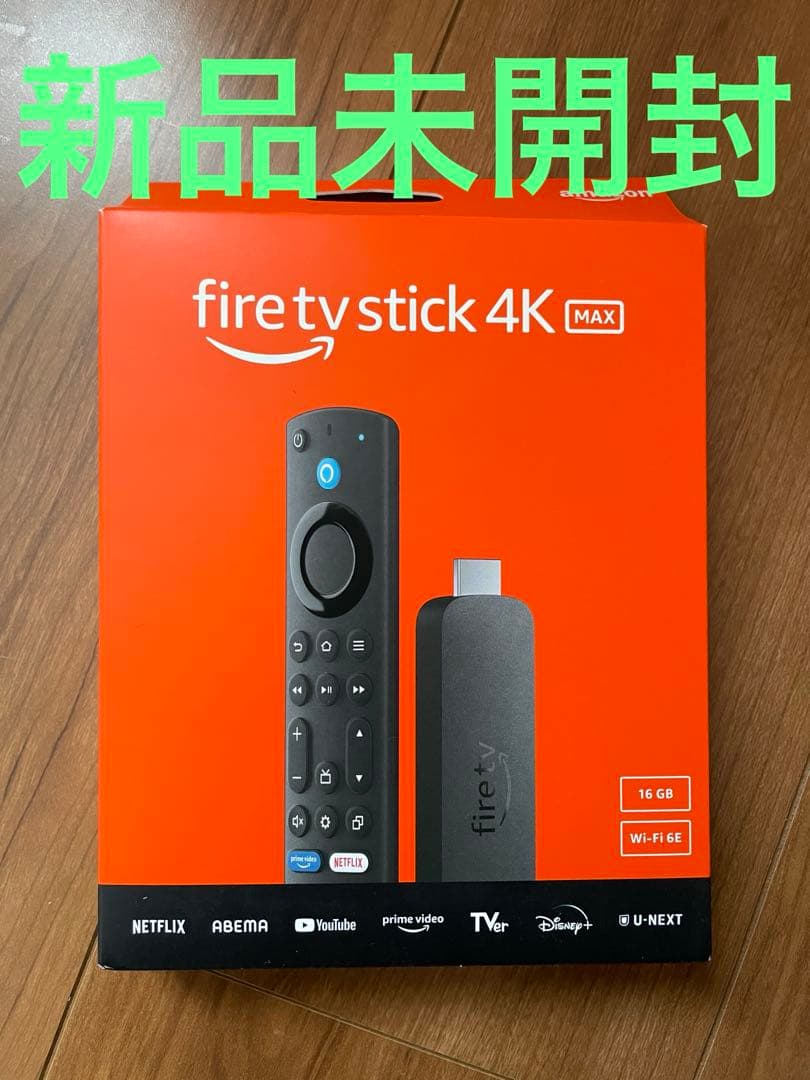 Amazon Fire TV Stick 4K Max 第2世代【新品・未開封】 amazon（アマゾン） Fire TV Stick 4K Max 第2世代 最新モデル