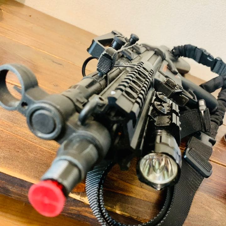 値下げ済 送料込マルイMP5A4 外装M4カスタム品 MP5 A4 - 次世代電動ガン | 東京マルイ エアソフトガン情報サイト