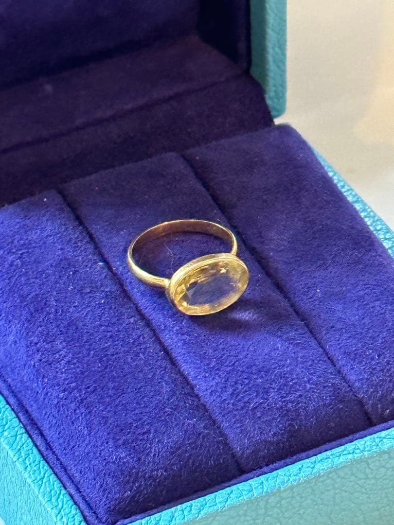 2/15までの出品 GEM PALACE レモンクウォーツリング - メルカリ