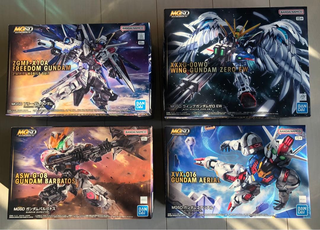 【新品未開封】MGSD 4点セット