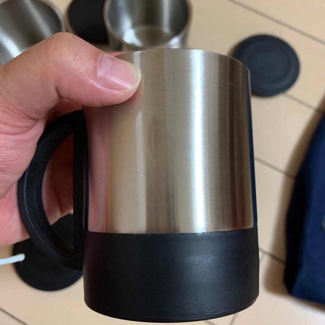 メルセデスベンツ　ノベルティ　ステンレスマグ