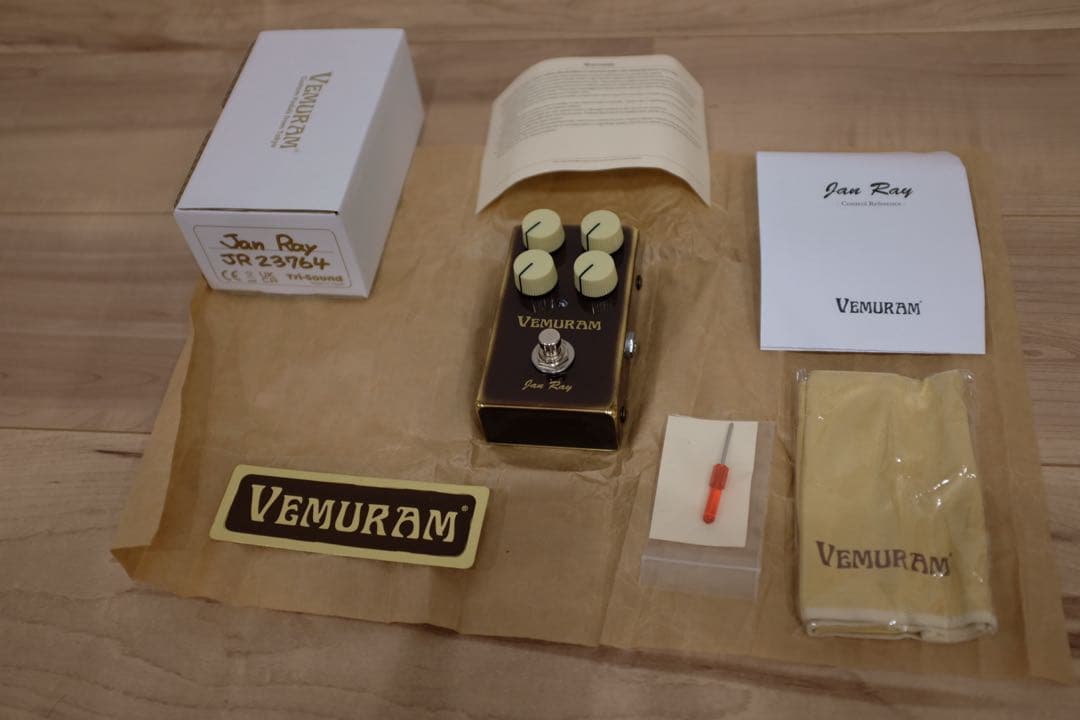 【未使用品】VEMURAM Jan Ray ギターエフェクター VEMURAM / Jan Ray ヴェムラム ジャンレイ エフェクター オーバー