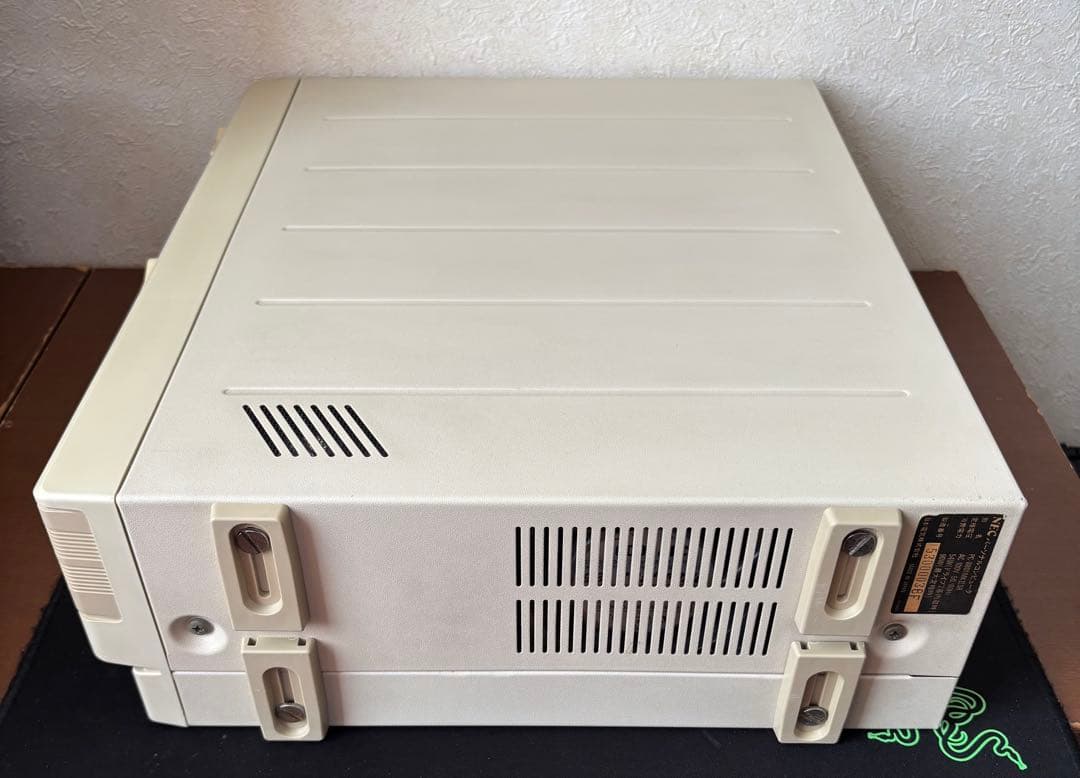 PC-8801mkIISR 本体とキーボード、15kHz液晶モニタ付き動作品の通販は