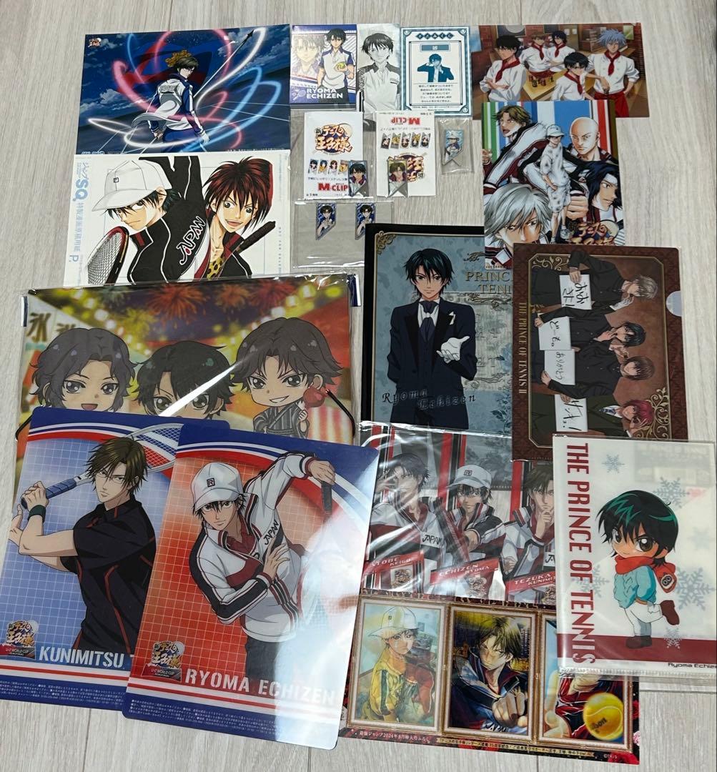テニスの王子様 リョーマ 紙類 グッズセット 9 - メルカリ
